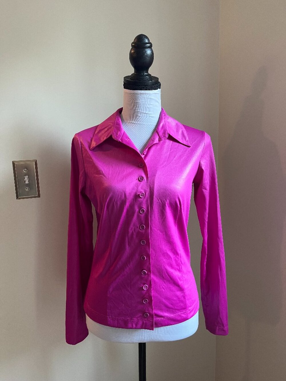 Vintage Betsey Johnson Button Down, Size Medium
